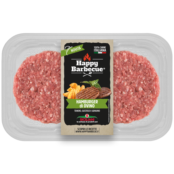 Happy Barbecue - HAMBURGER DI OVINO